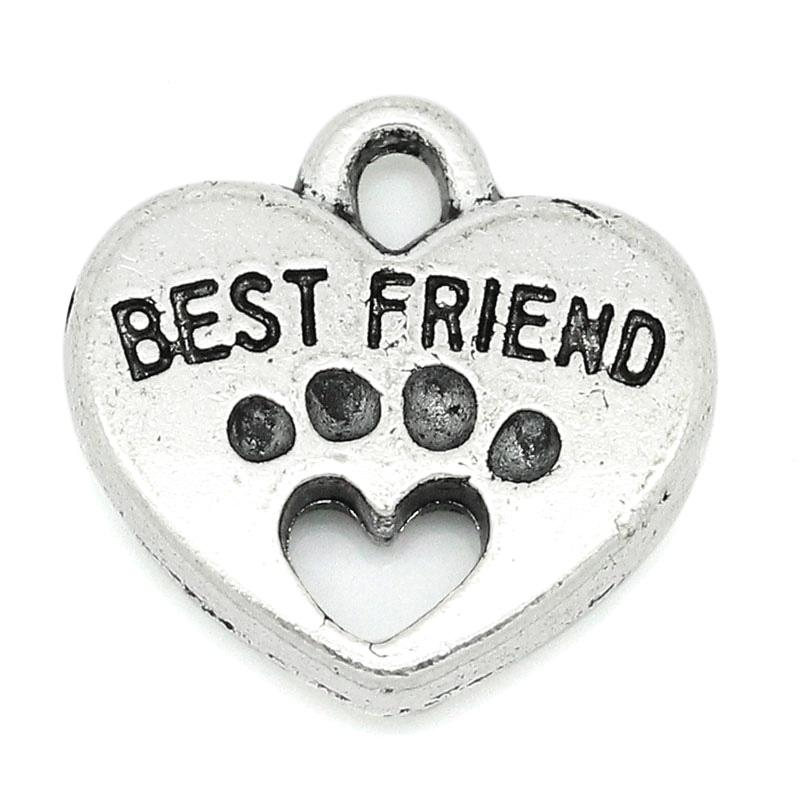Hartje 'Best friend' met pootje