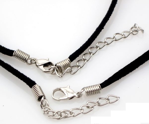 Zwarte fluwelen ketting