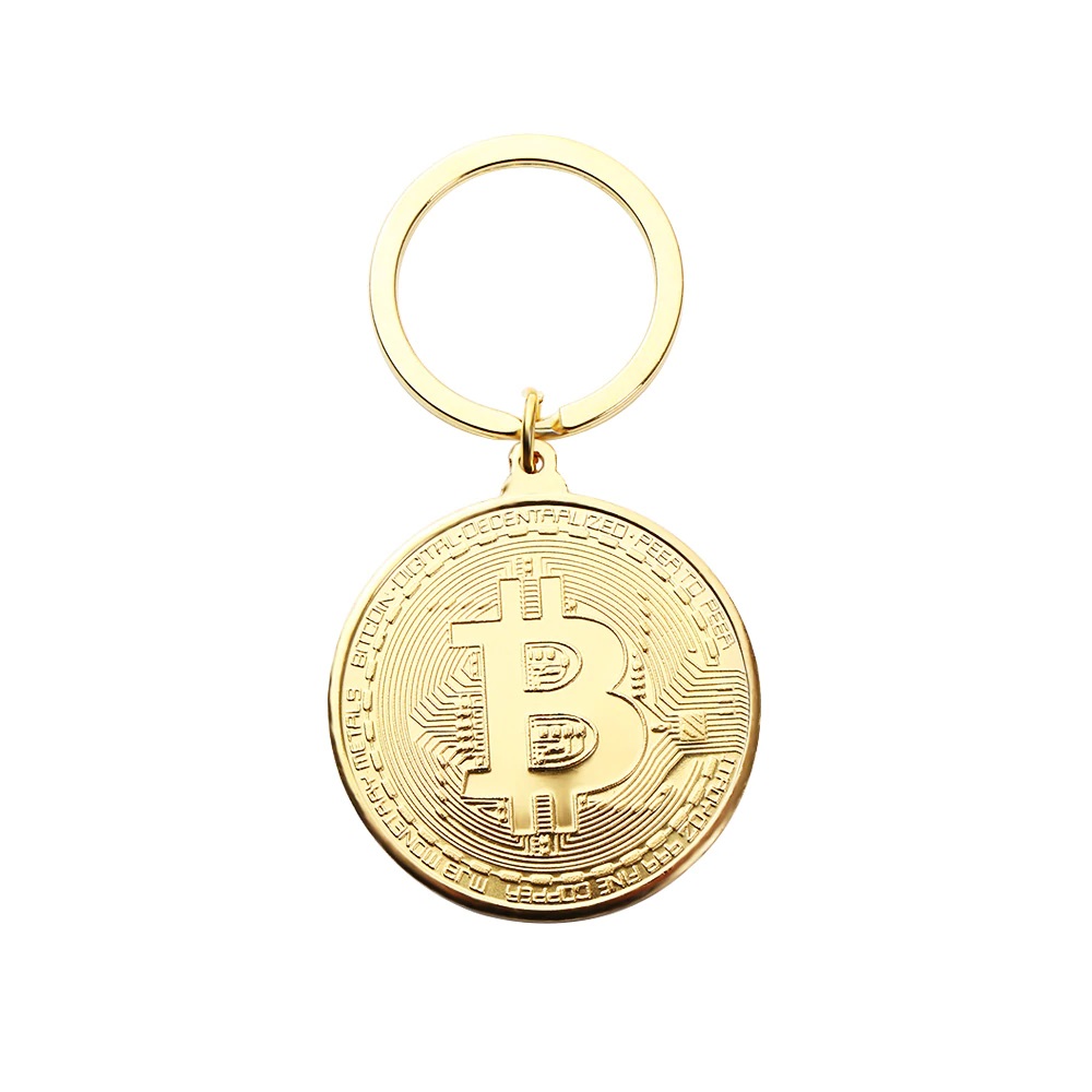 Bitcoin sleutelhanger