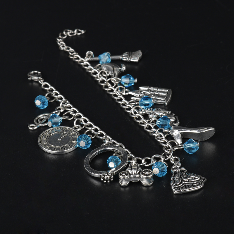 Cinderella assepoester Disney sprookjes bedelarmband