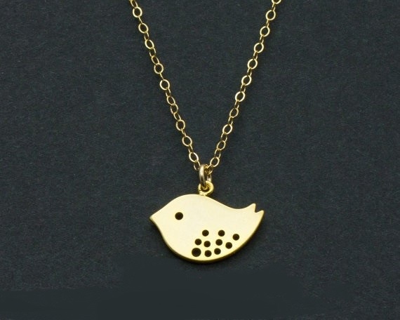 ketting met vogel