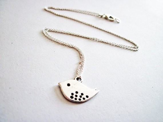 ketting met vogel