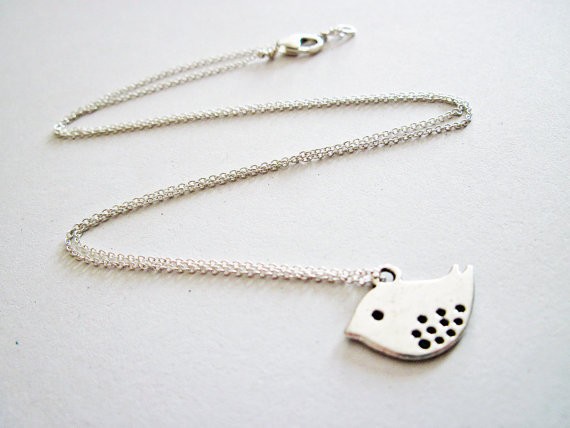 ketting met vogel