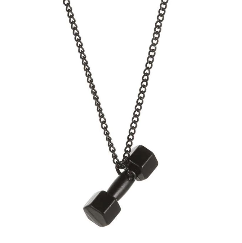 ketting met dumbbell