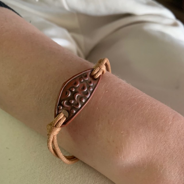 Koord armband 