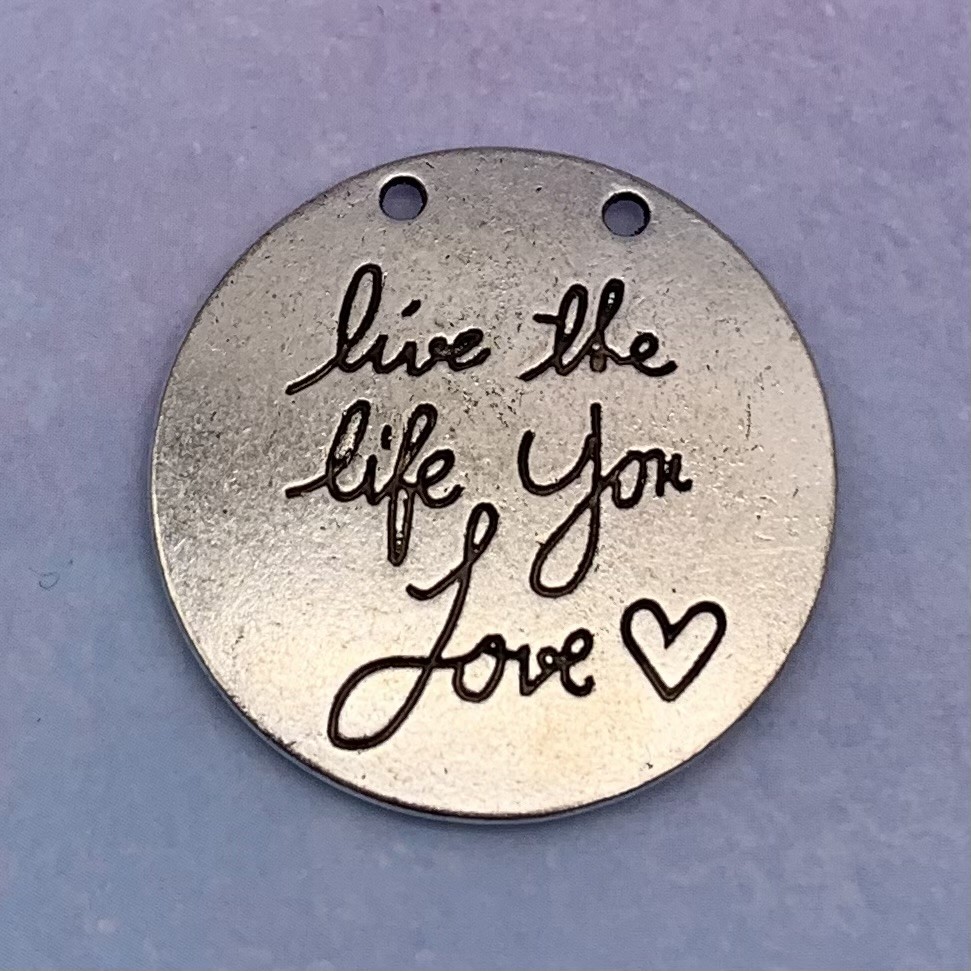 'Live the life you love' bedel connector 