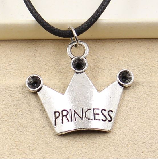 prinses koordketting met kroon