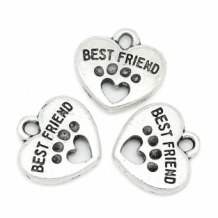 Hartje 'Best friend' met pootje
