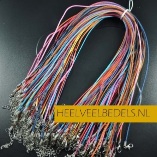 Koordketting in diverse kleuren