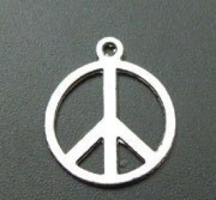 Peace teken vredesteken bedel