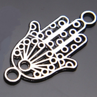 Hamsa hand bedel connector