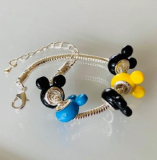 Mickey armbandje Pandora-style