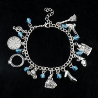 Cinderella assepoester Disney sprookjes bedelarmband