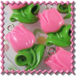 roze tulp hanger