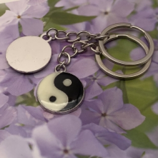 Yin Yang sleutelhanger